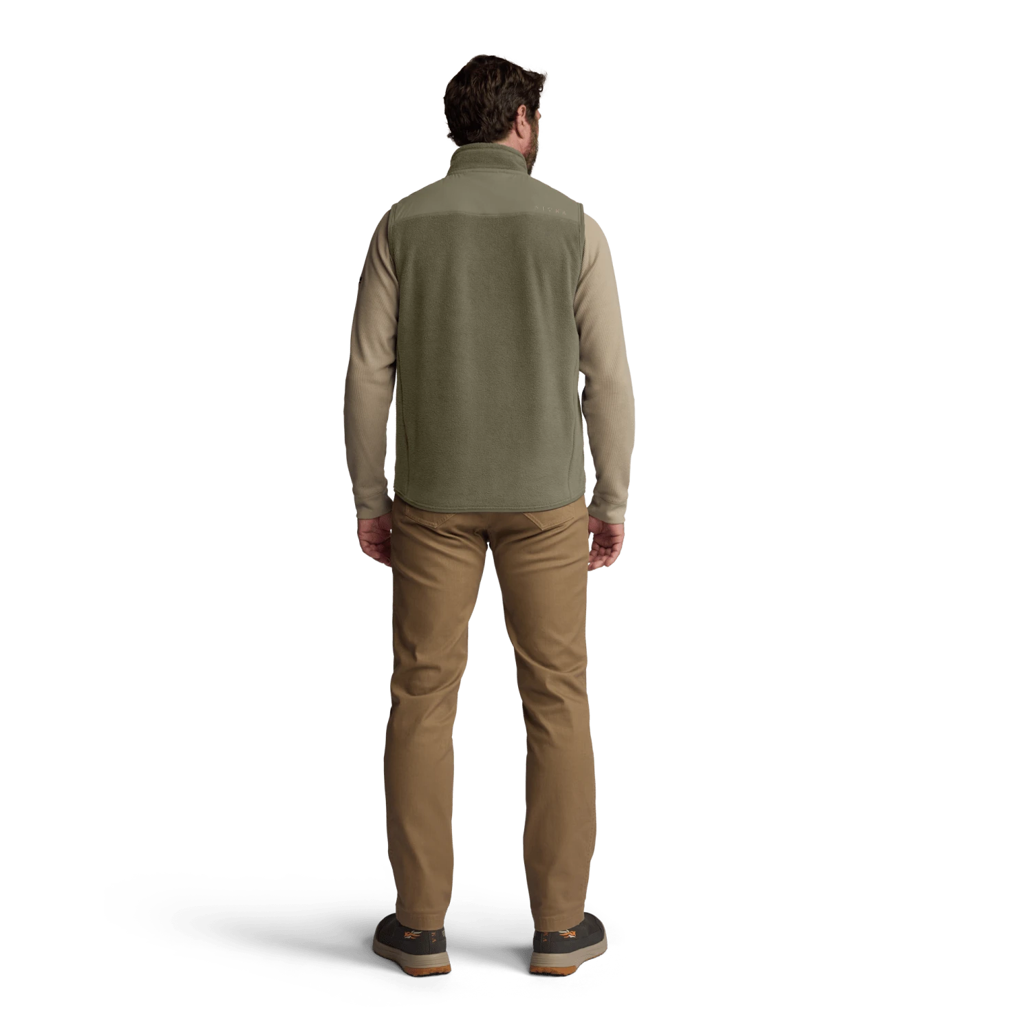 Мужской жилет SITKA Camino Fleece Vest, цвет: Тёмный зелёный шалфейный — фото 6