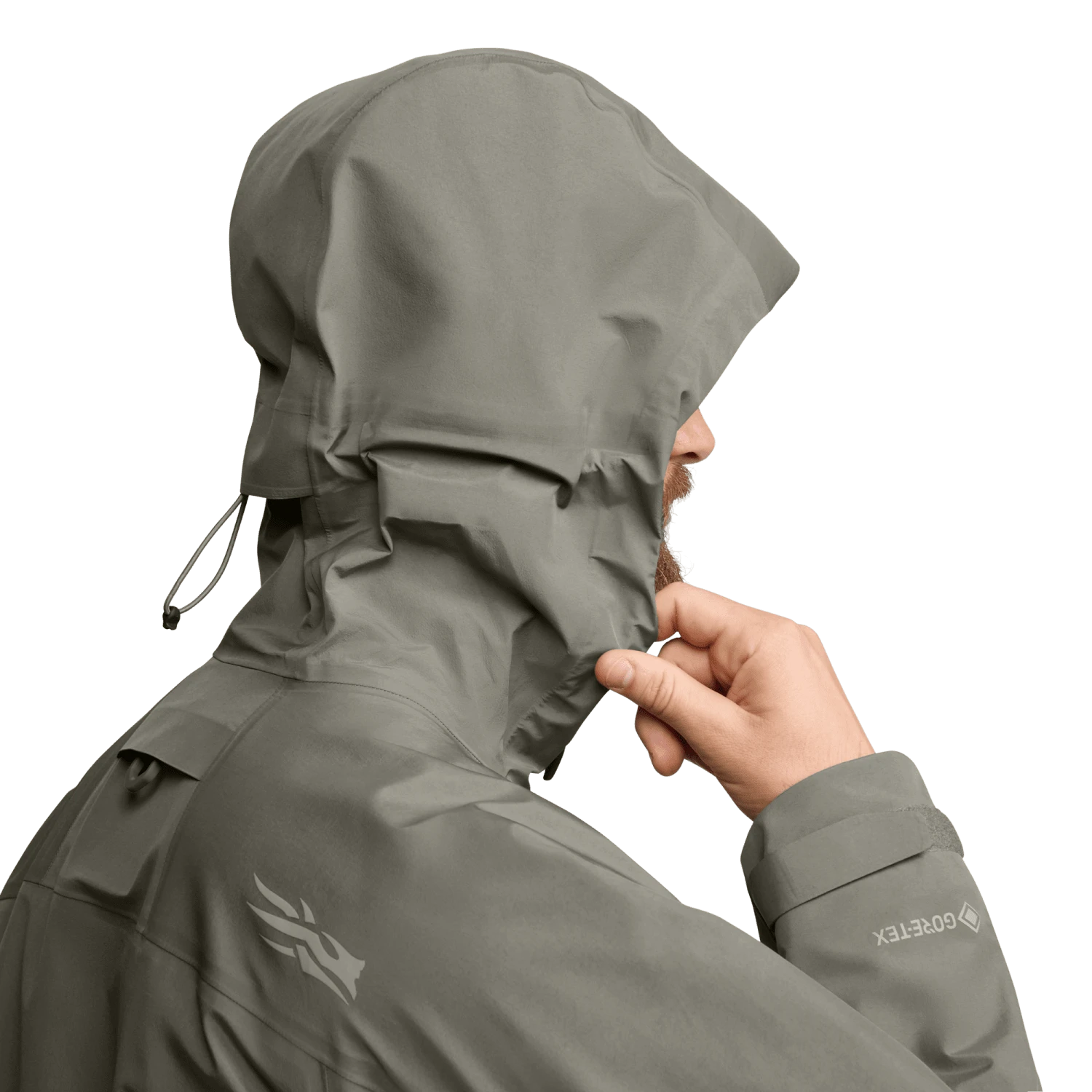 Мужская куртка SITKA Stormfront, цвет: Коричневый — фото 9