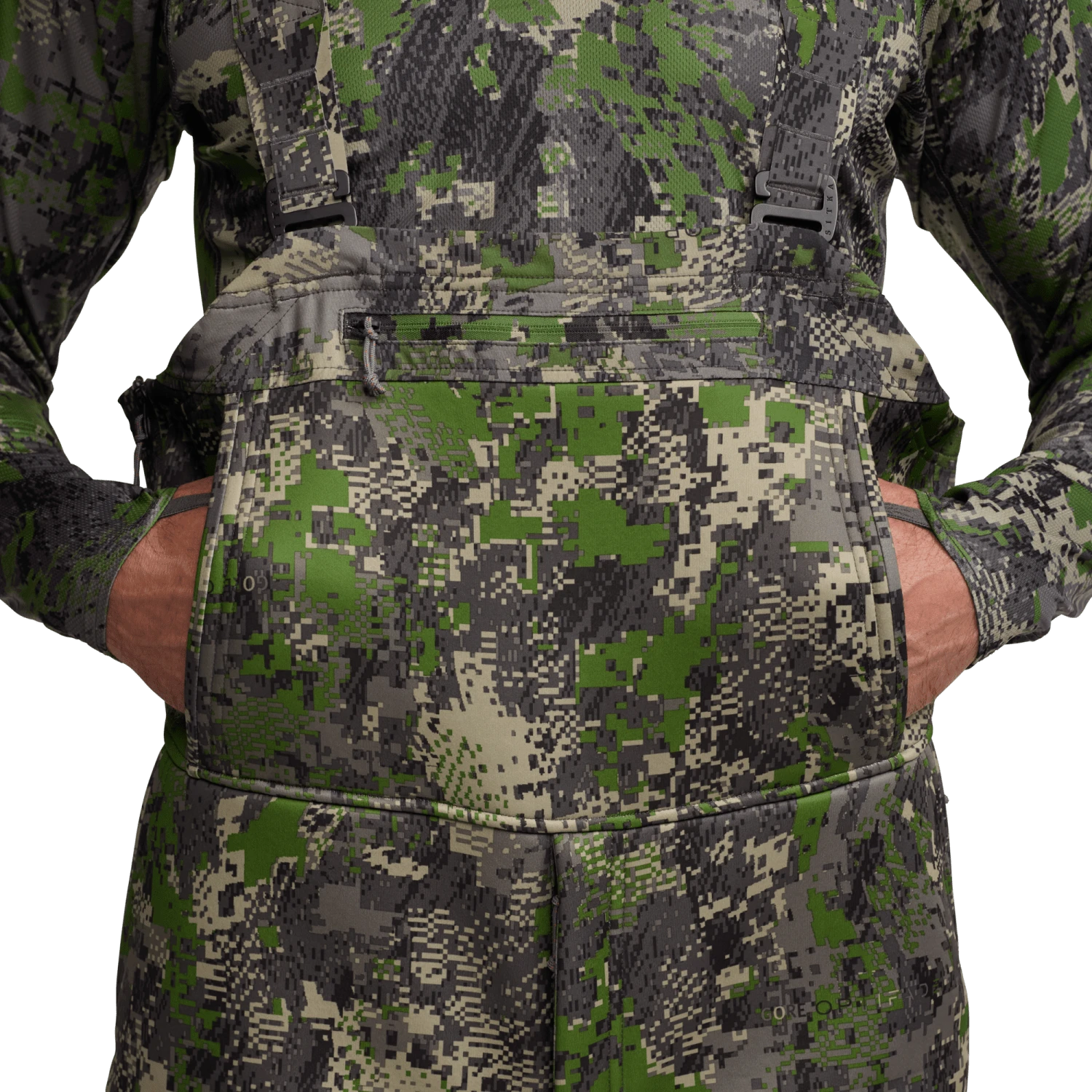 Мужские брюки SITKA Traverse Bib, цвет: Optifade Cover — фото 5