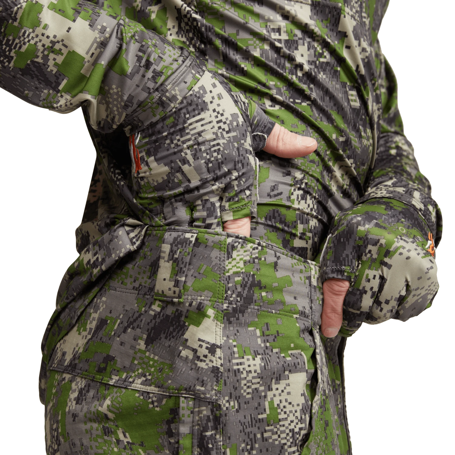 Мужское худи SITKA Equinox Guard, цвет: Оливковый зелёный — фото 10