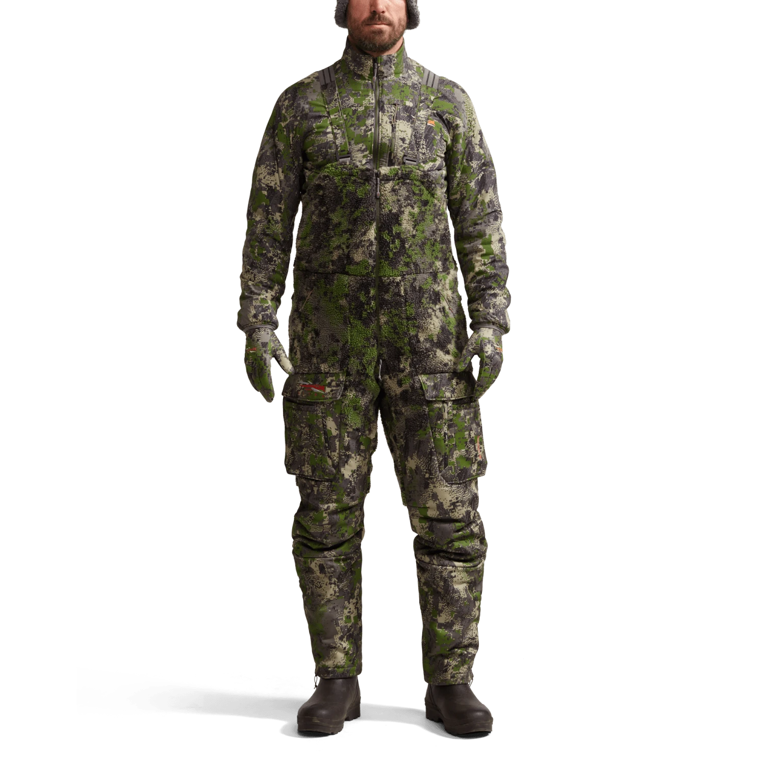 Мужские брюки SITKA Fanatic Bib, цвет: Optifade Cover — фото 2