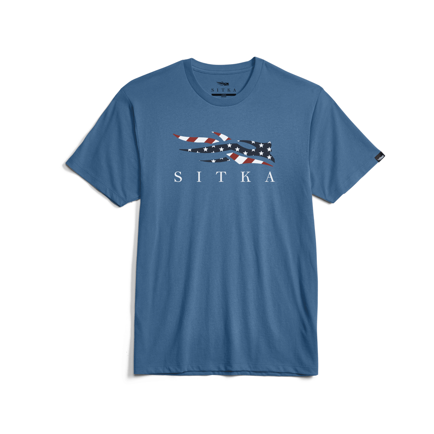 Icon Flag Tee Oceanic Blue XL