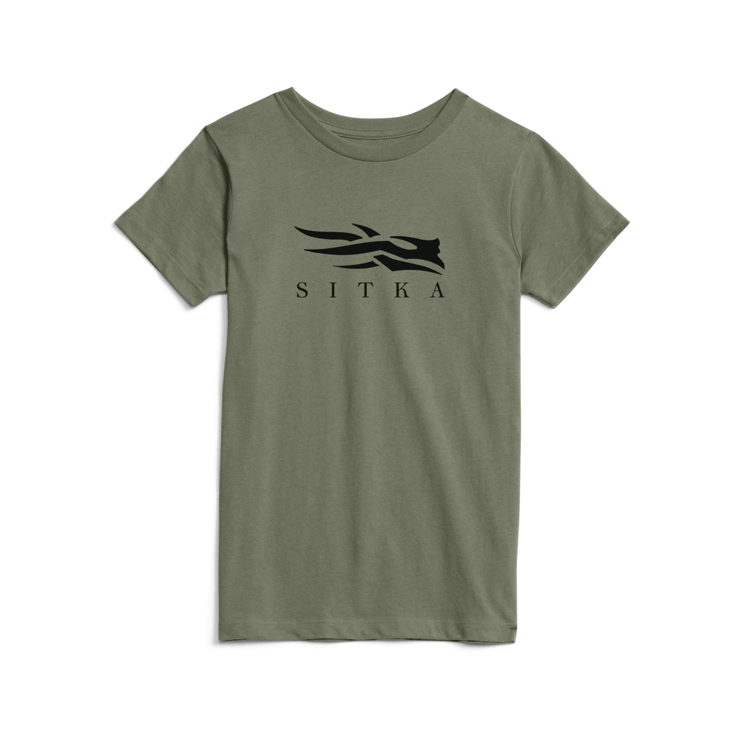 Youth Icon Tee Olive Green YM