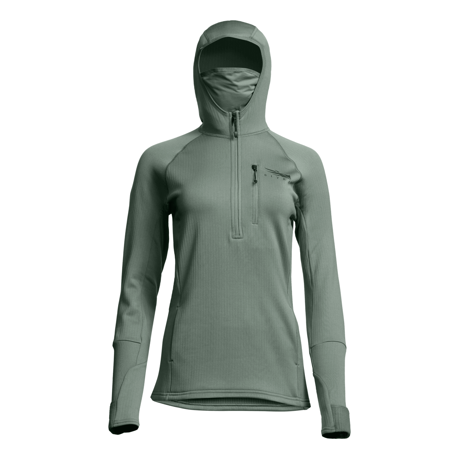 Women's Fanatic Hoodie Slate Green M