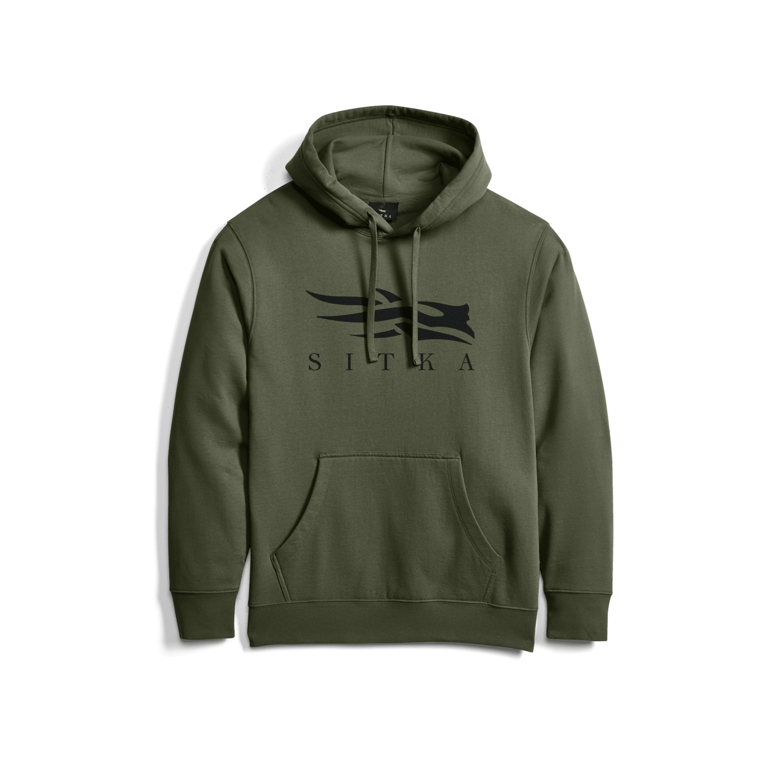Icon Pullover Hoodie Olive Green XS