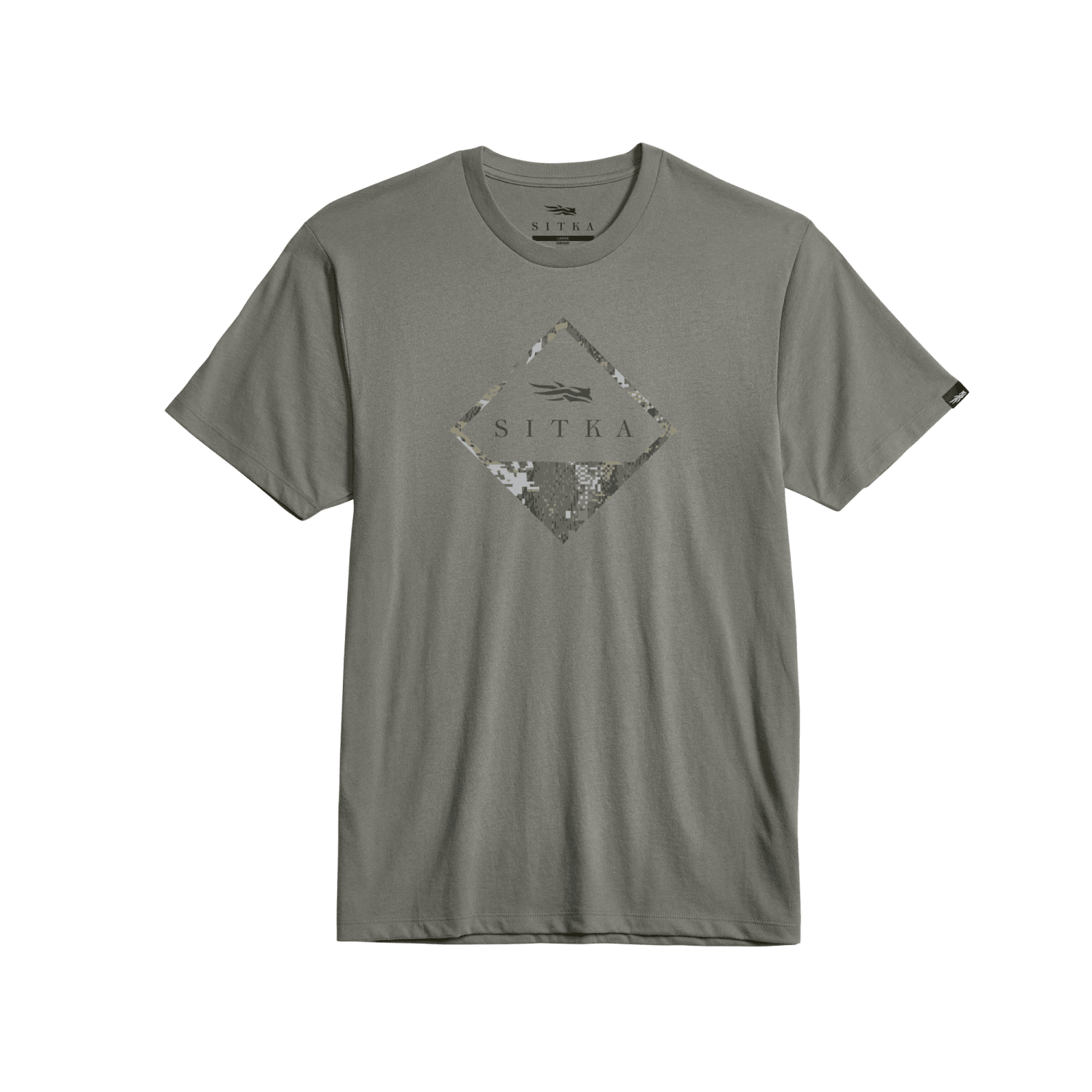 Optifade Badge Tee Field Gray M