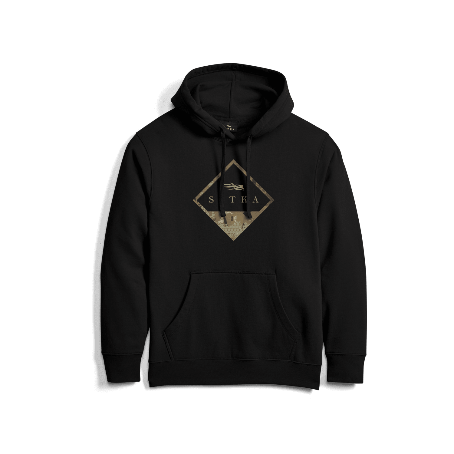 Optifade Badge Pullover Hoodie Black Waterfowl M