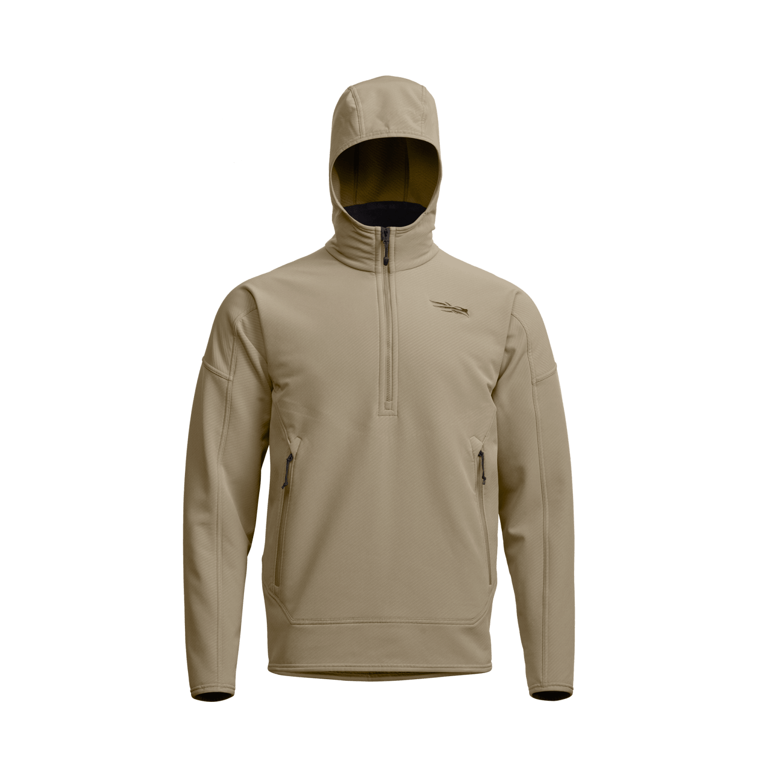 Alpha Fleece Hoodie Buckskin LT