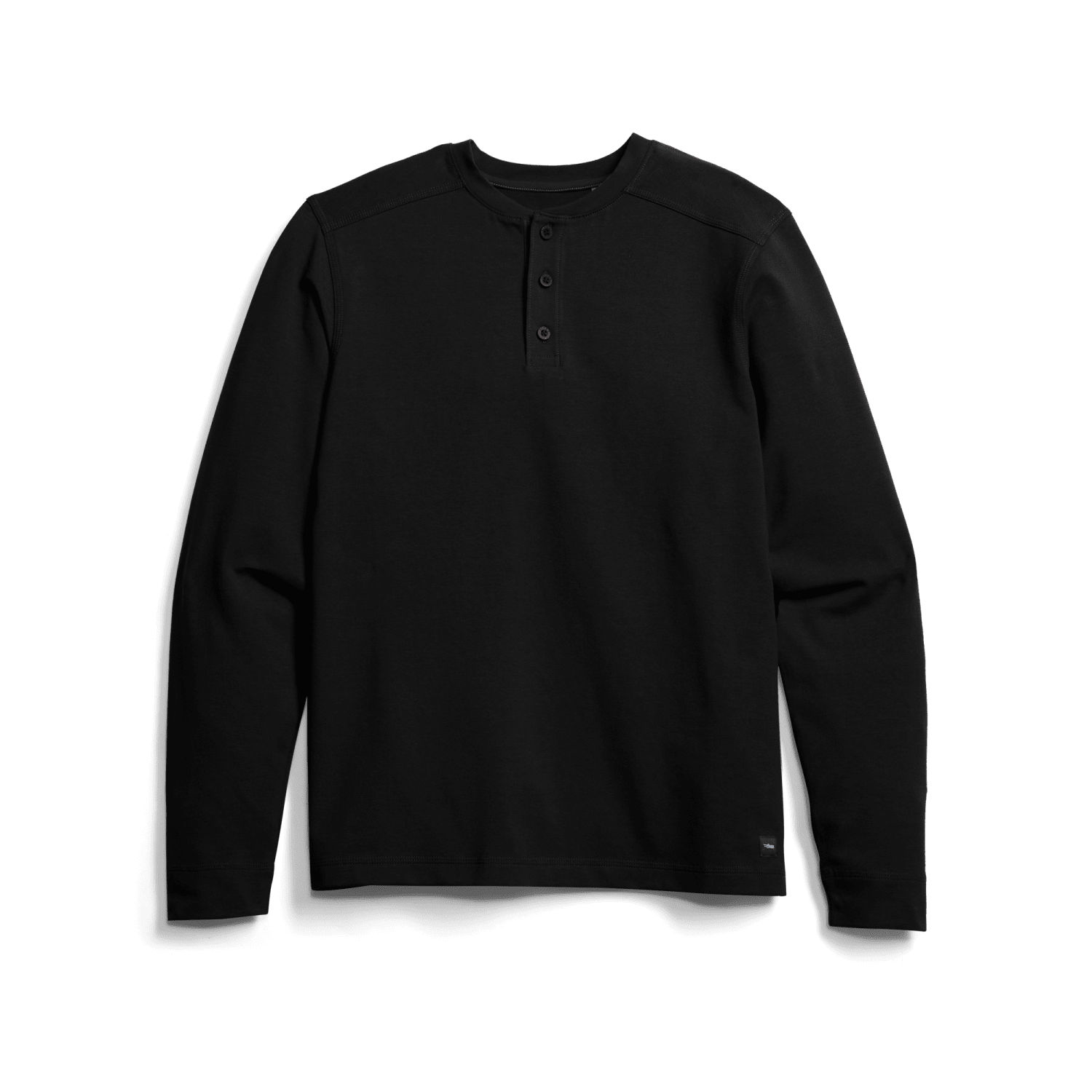 Foothills Long Sleeve Henley SITKA Black L