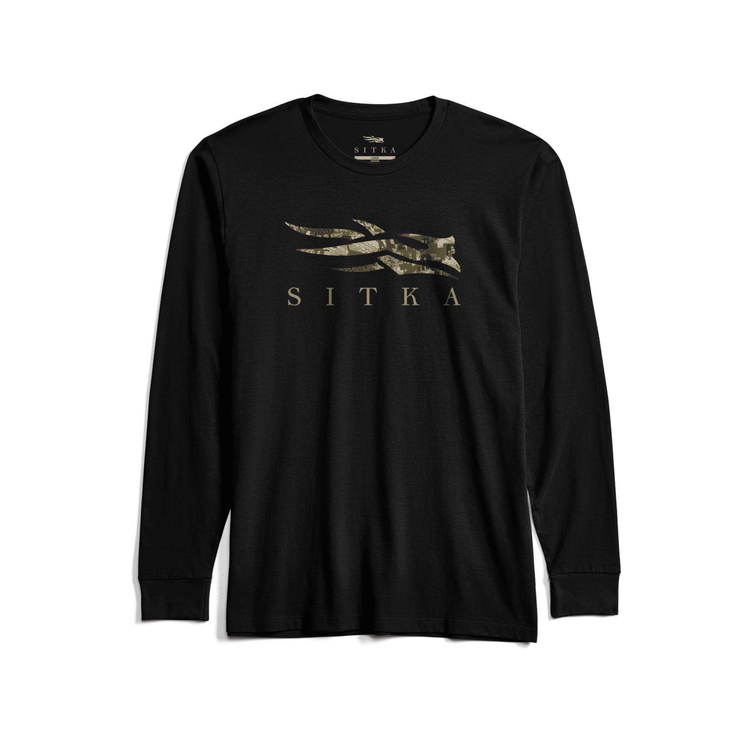 Icon Optifade Long Sleeve Tee Black Subalpine XXL