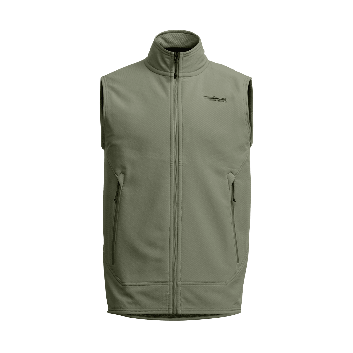 Alpha Fleece Vest Olive Green L