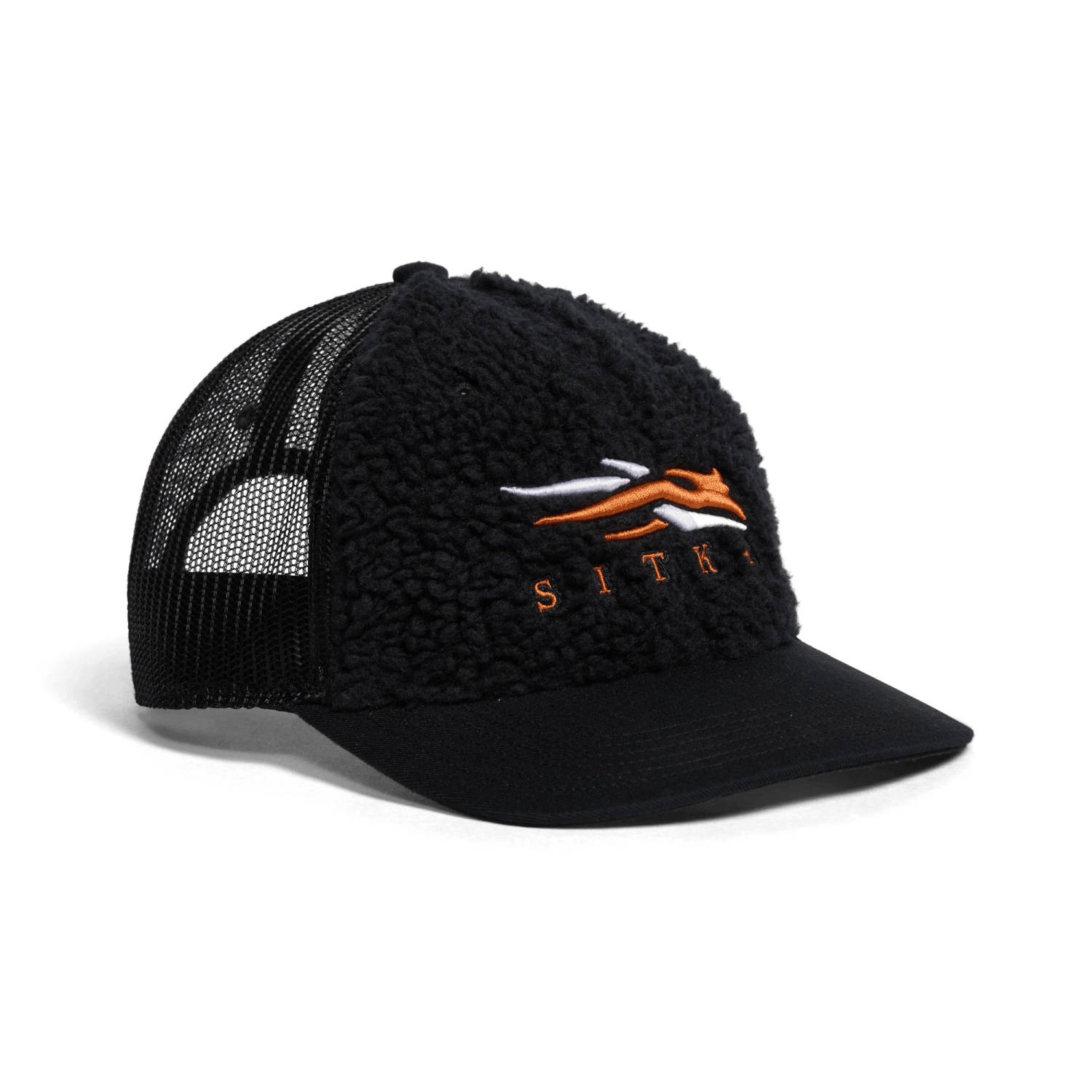Fanatic Mid Pro Trucker Hat SITKA Black OSFA