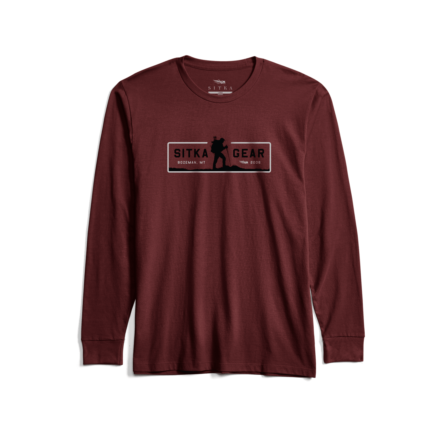 Trek Long Sleeve Tee Dark Red XL