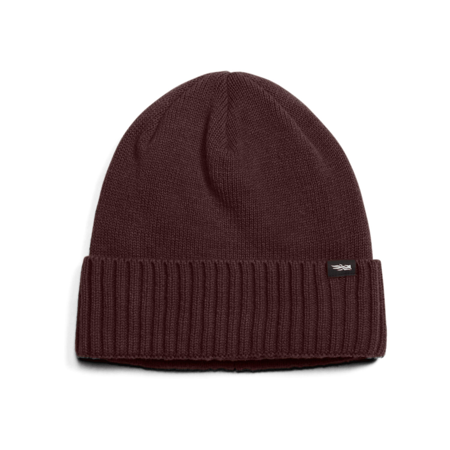 Cuffed Knit Beanie Cherry Wood OSFA