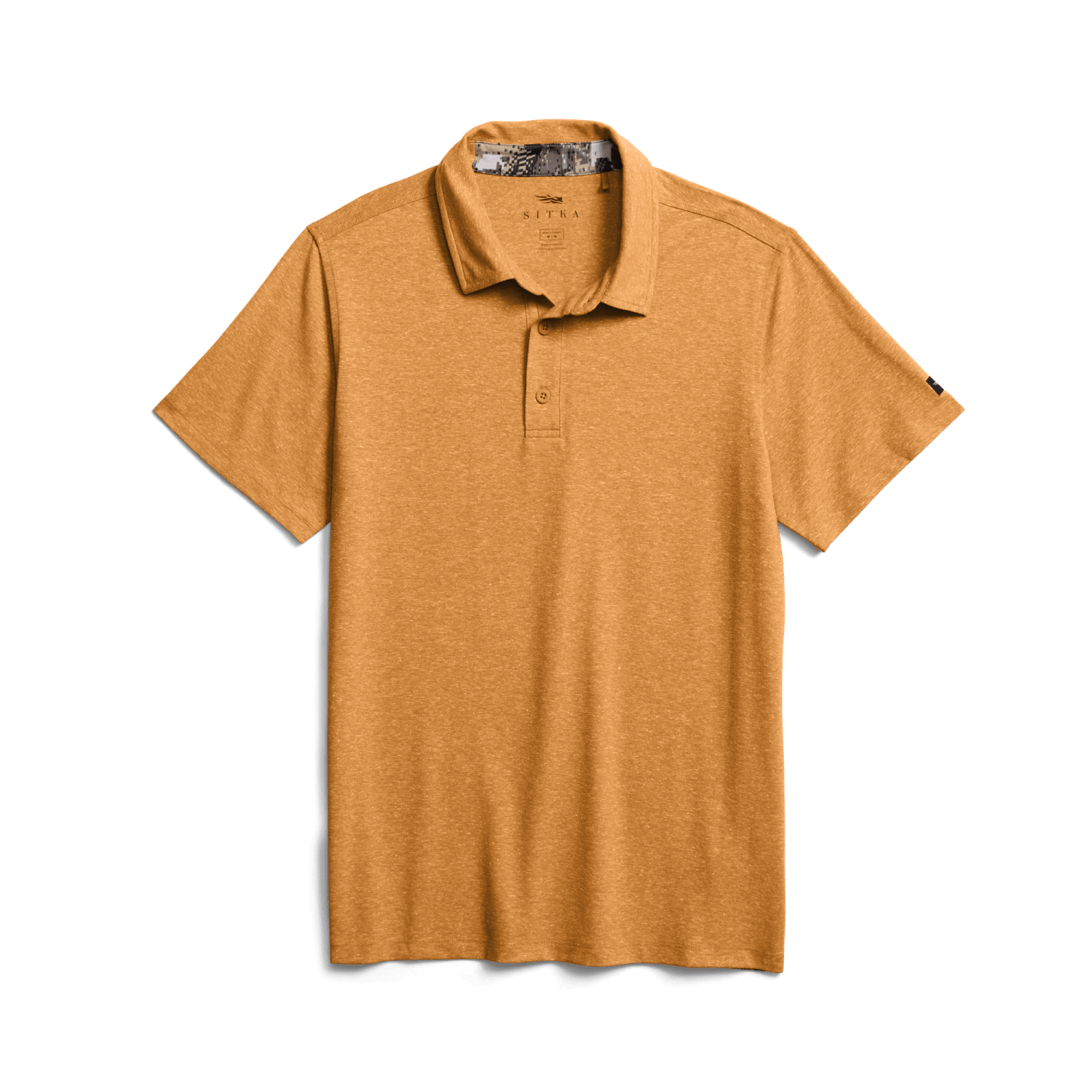 Essential SS Polo Ember Heather XL