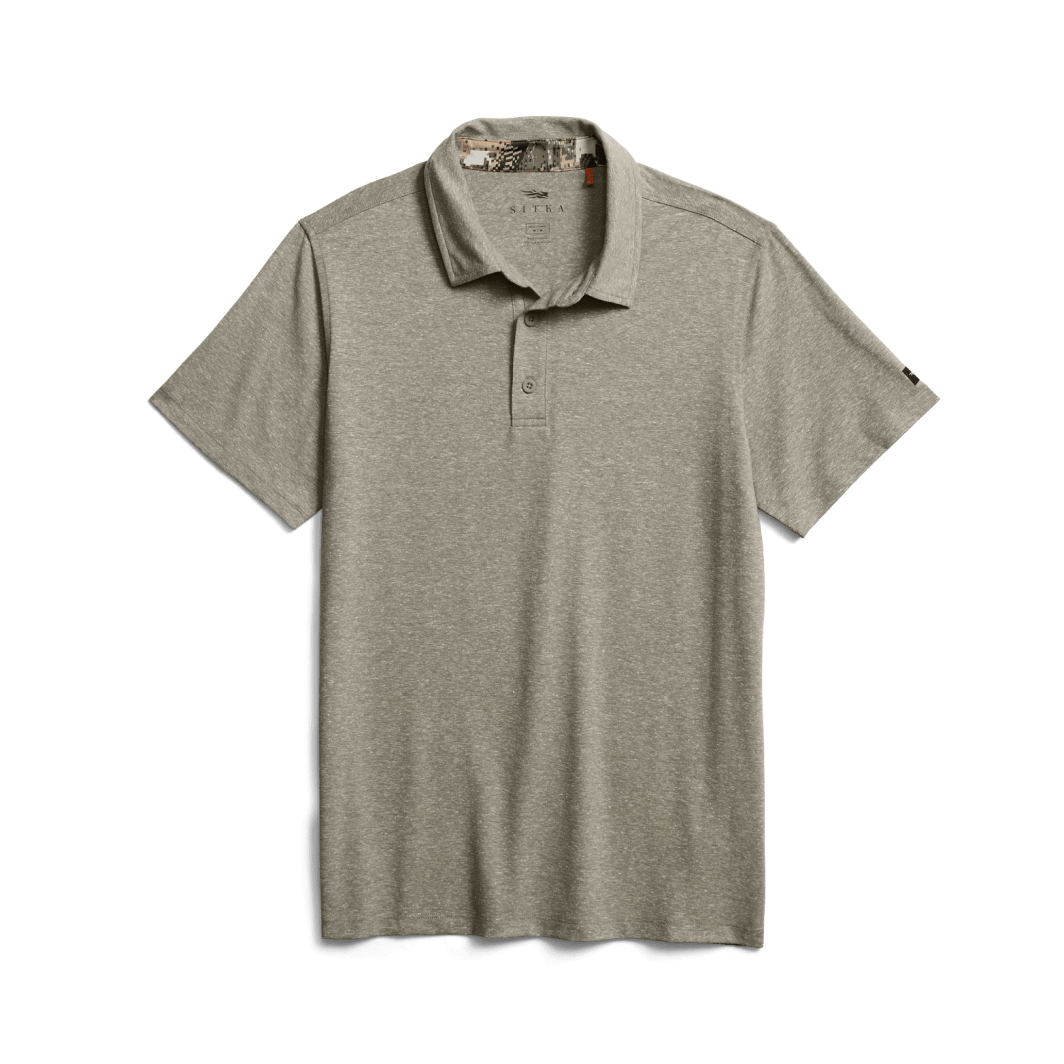 Essential SS Polo Oak Heather XL