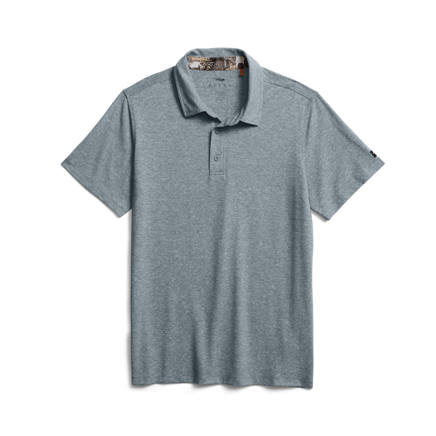 Essential SS Polo Bluestone Heather XXL