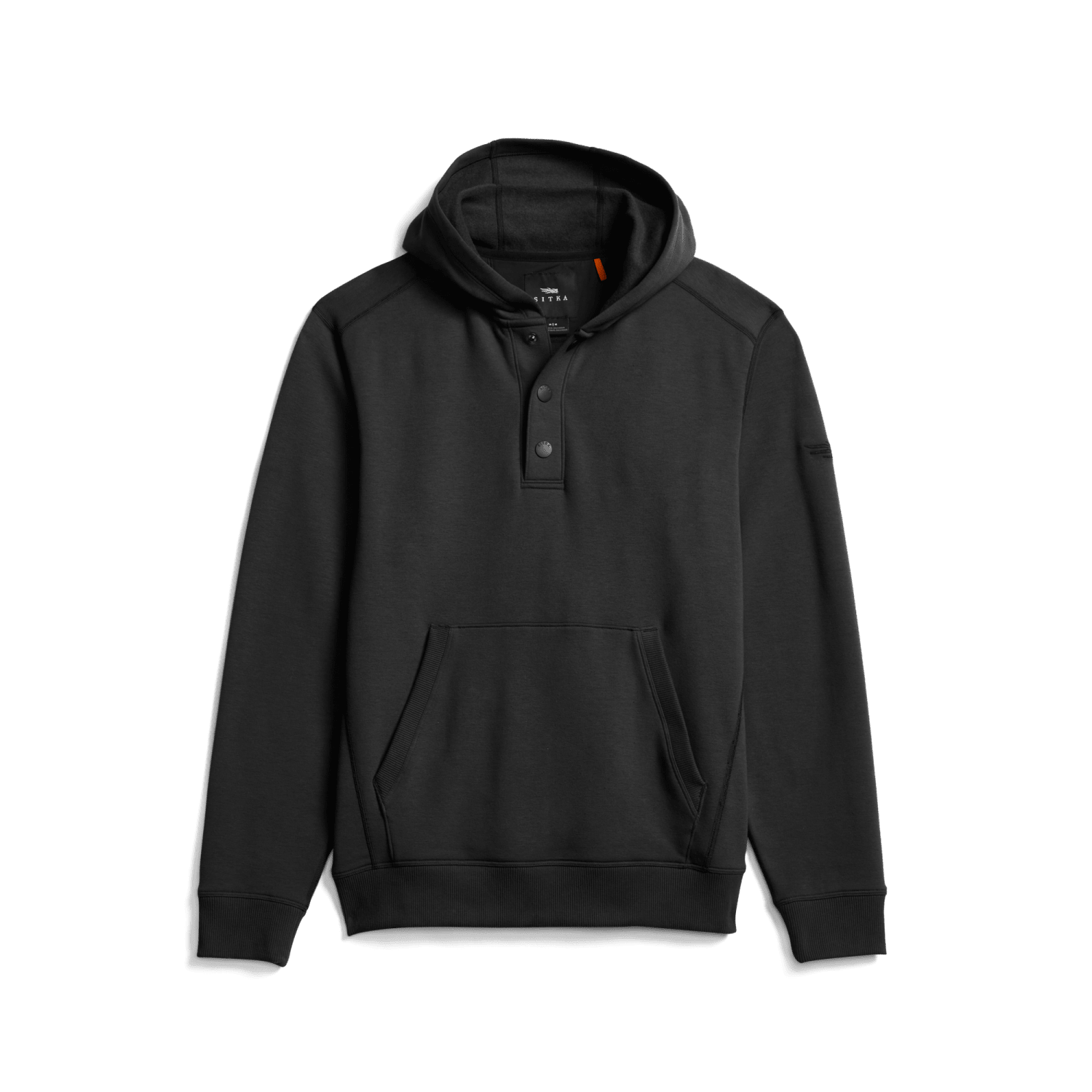 Harbor Snap Front Hoodie Obsidian L