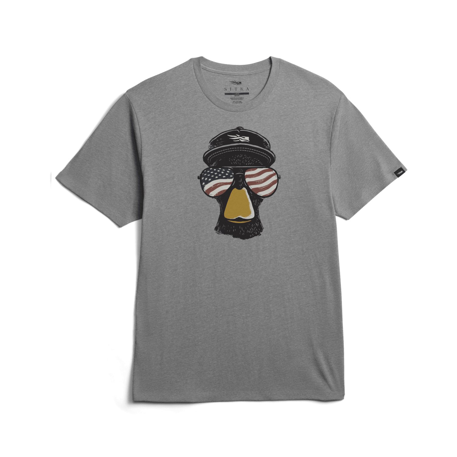 Freedom Mallard Tee Medium Grey Heather L