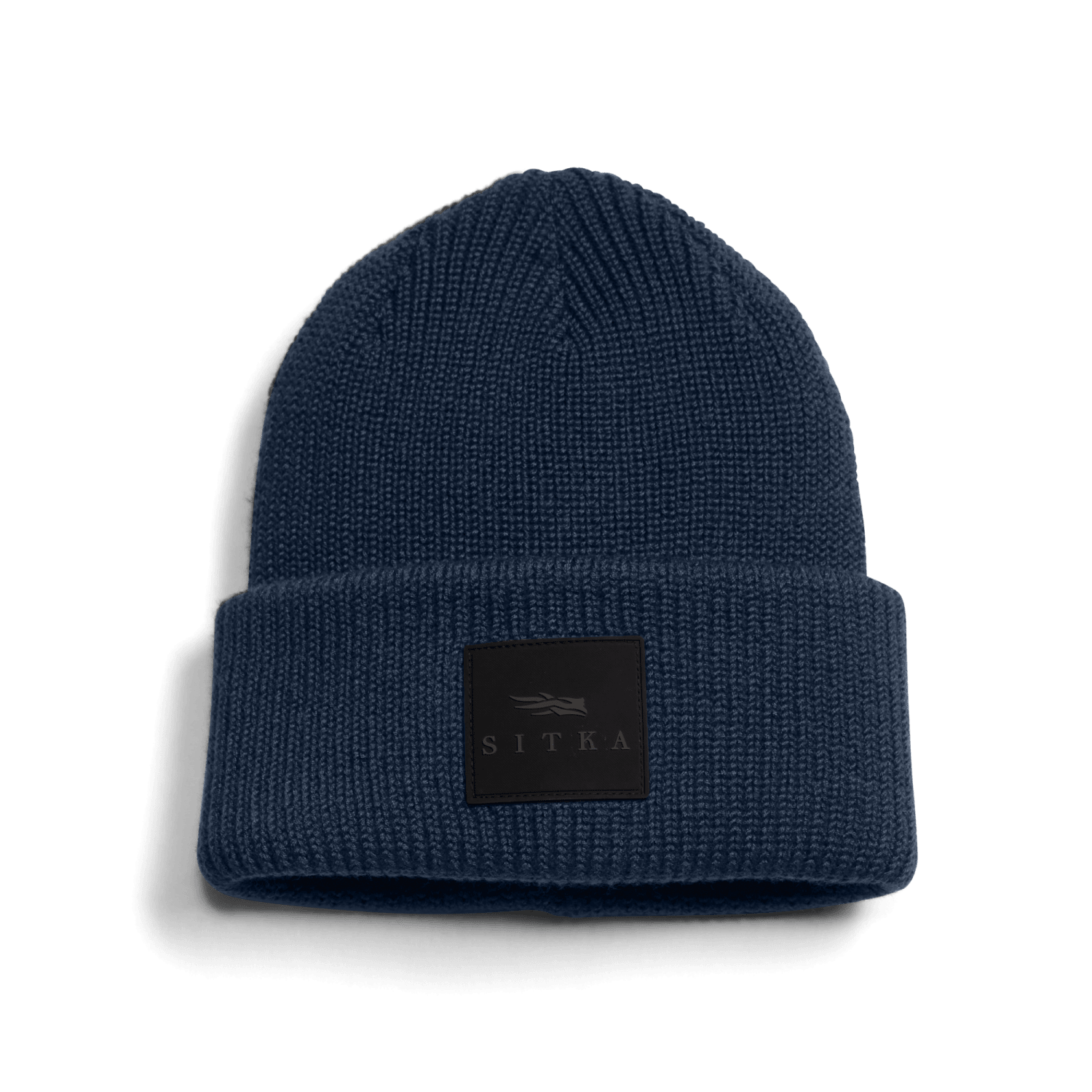 Double Cuff Acrylic Knit Beanie Starlight Blue OSFA