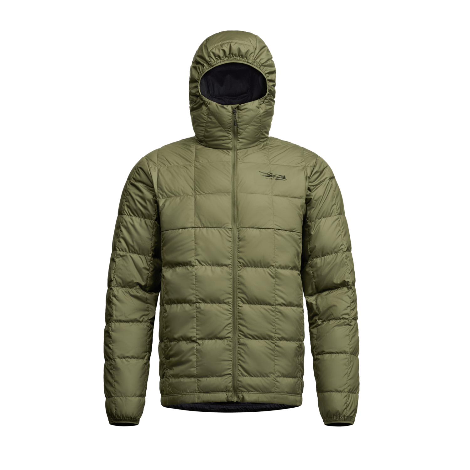 MicroDown Hooded Jacket Olive Green LT