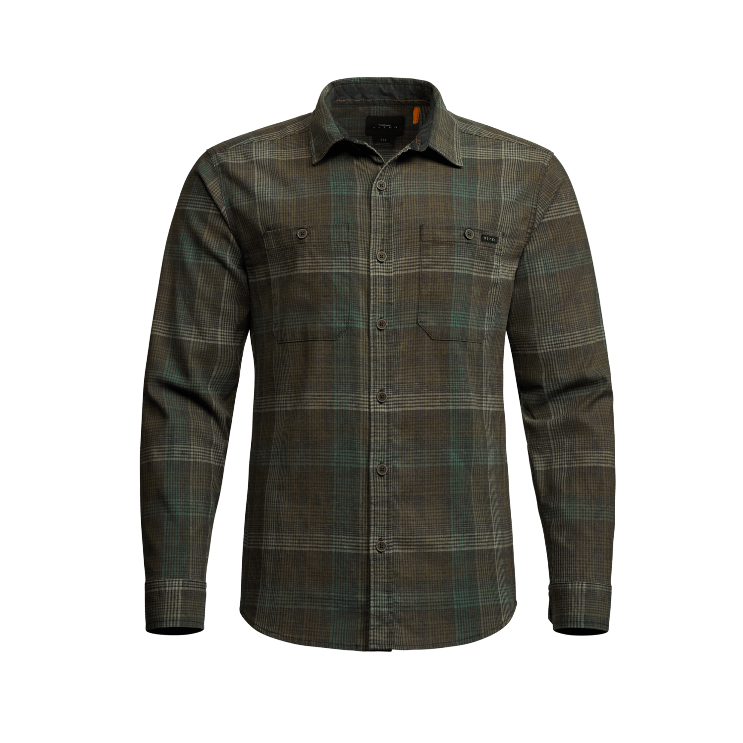 Ambary LS Shirt Deep Olive Fall Plaid XL