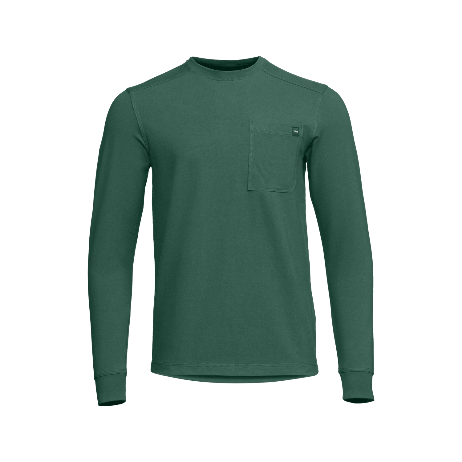 Foothills Long Sleeve Crew Foliage Green L