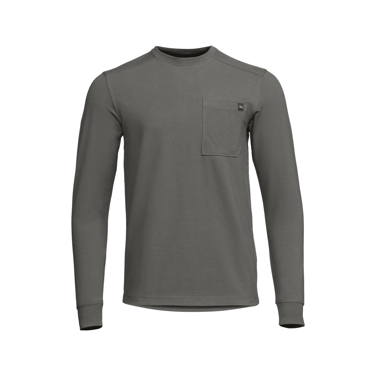 Foothills Long Sleeve Crew Woodsmoke XL