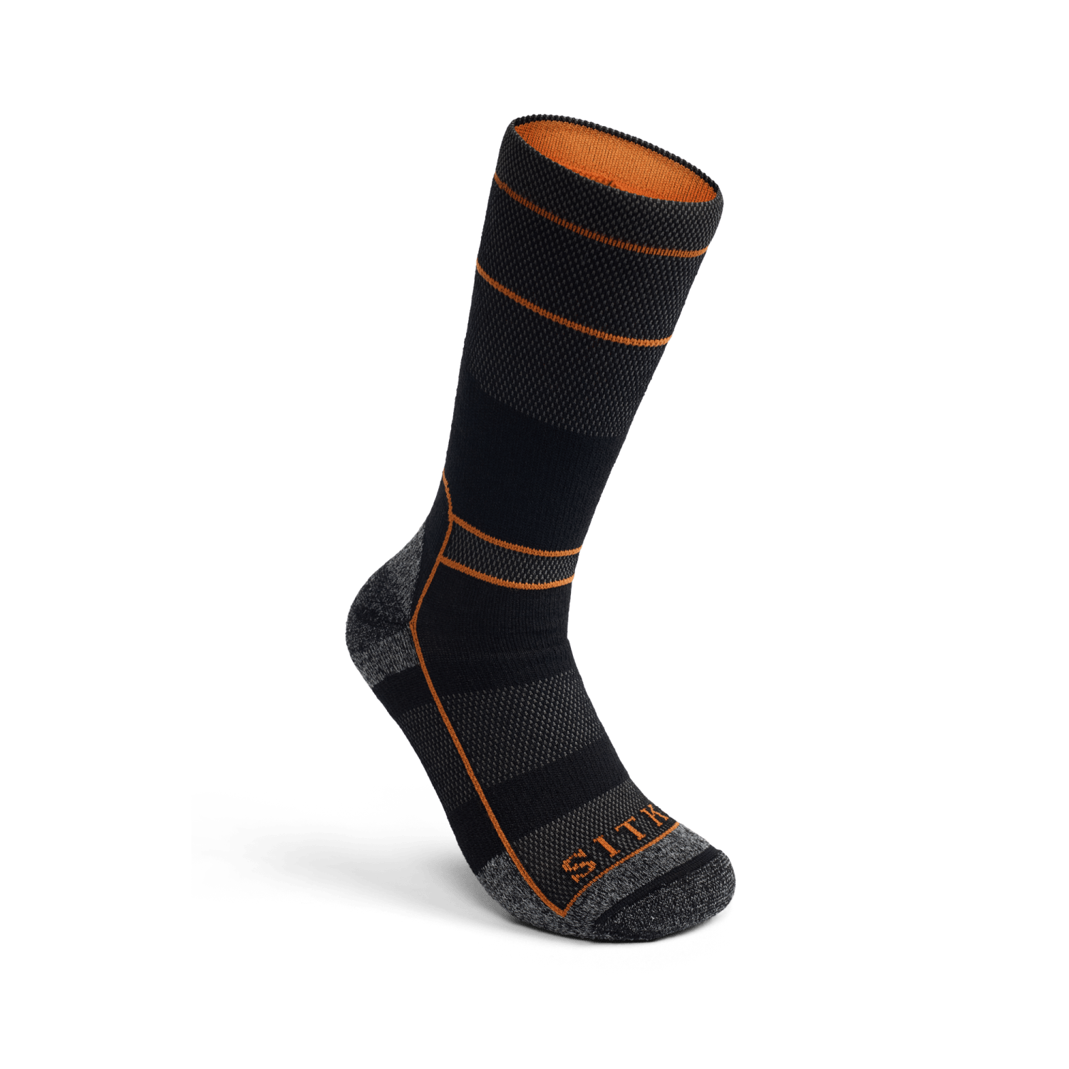 Heavy Weight Crew Sock SITKA Black L