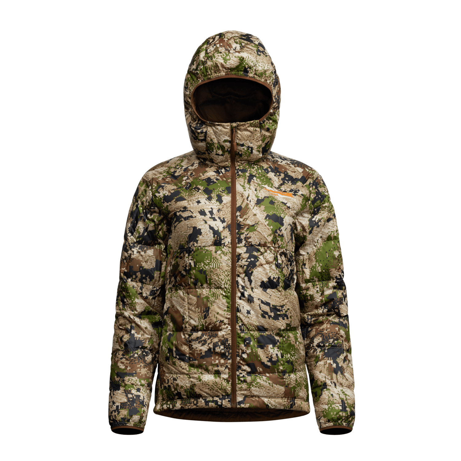 Women's Microdown Hooded Jacket Optifade Subalpine S