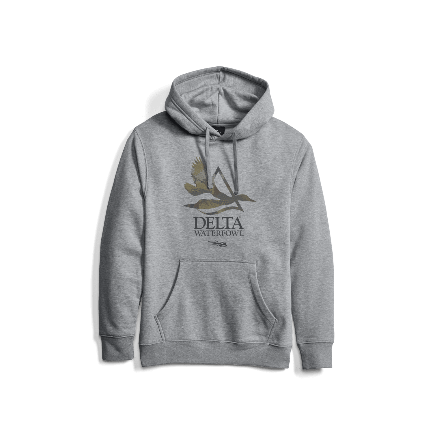 Delta WF Conservation Pullover Hoodie Heather Grey XL