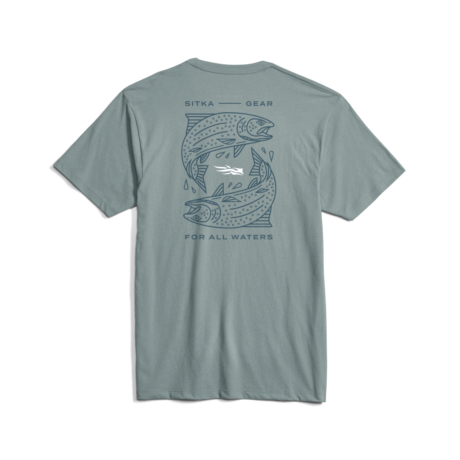 Target Tee Surf Blue Trout XXL