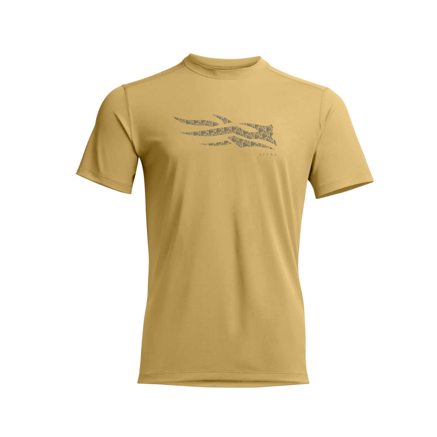 Icon Scales Tech Tee Straw Yellow XL