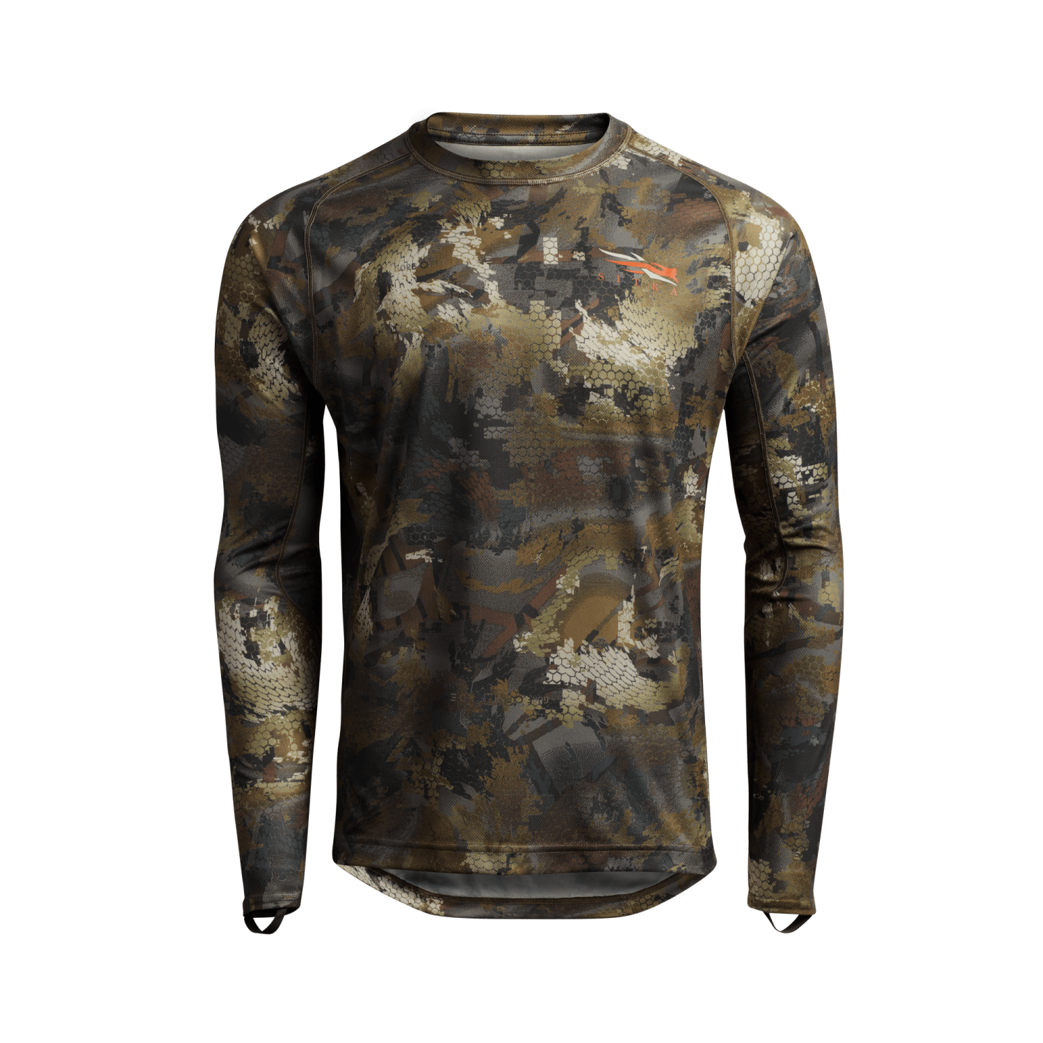 Core Lightweight Crew LS Optifade Waterfowl Timber XLT