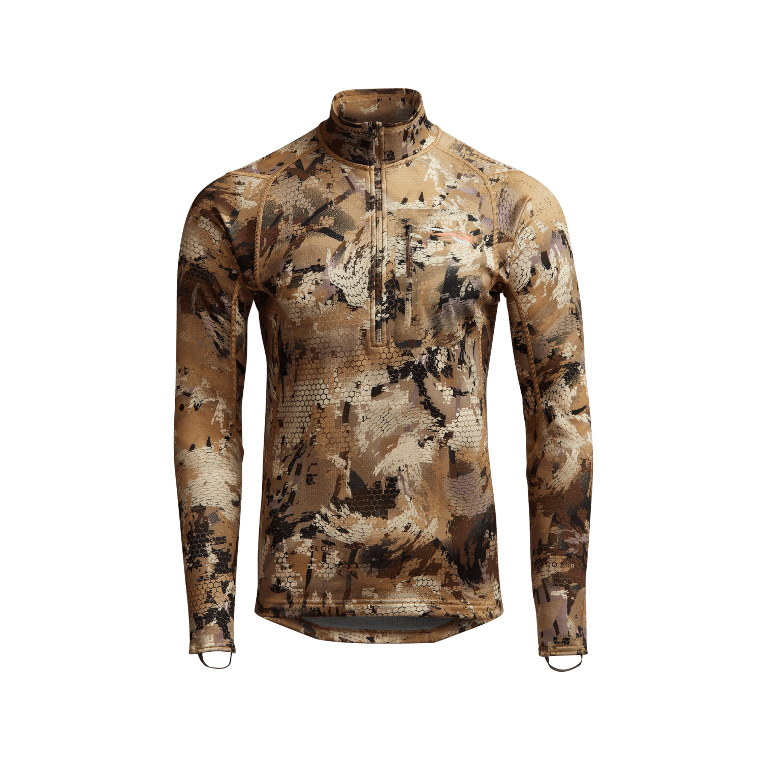 Core Midweight Zip-T Optifade Waterfowl Marsh XXL