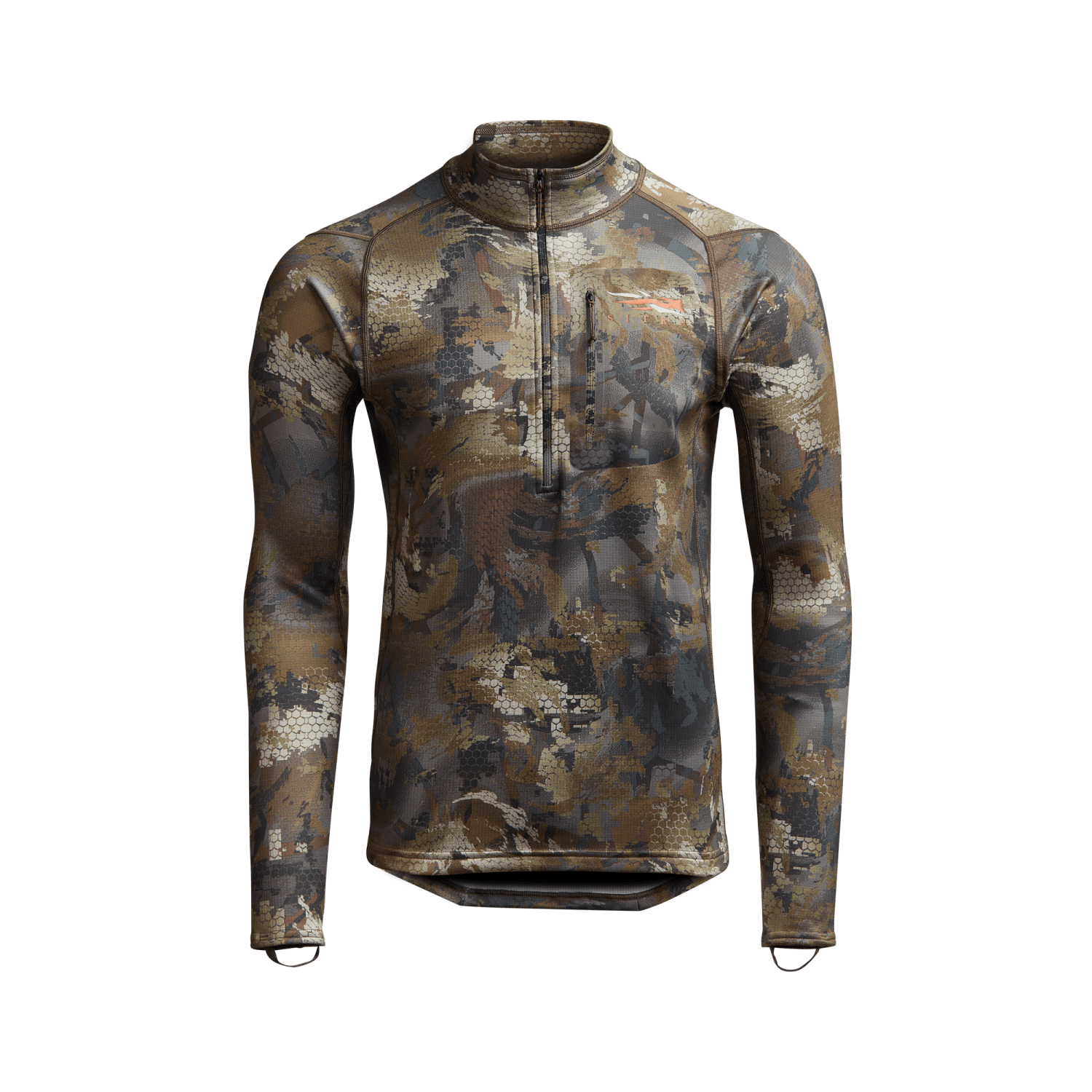 Core Midweight Zip-T Optifade Waterfowl Timber XXL