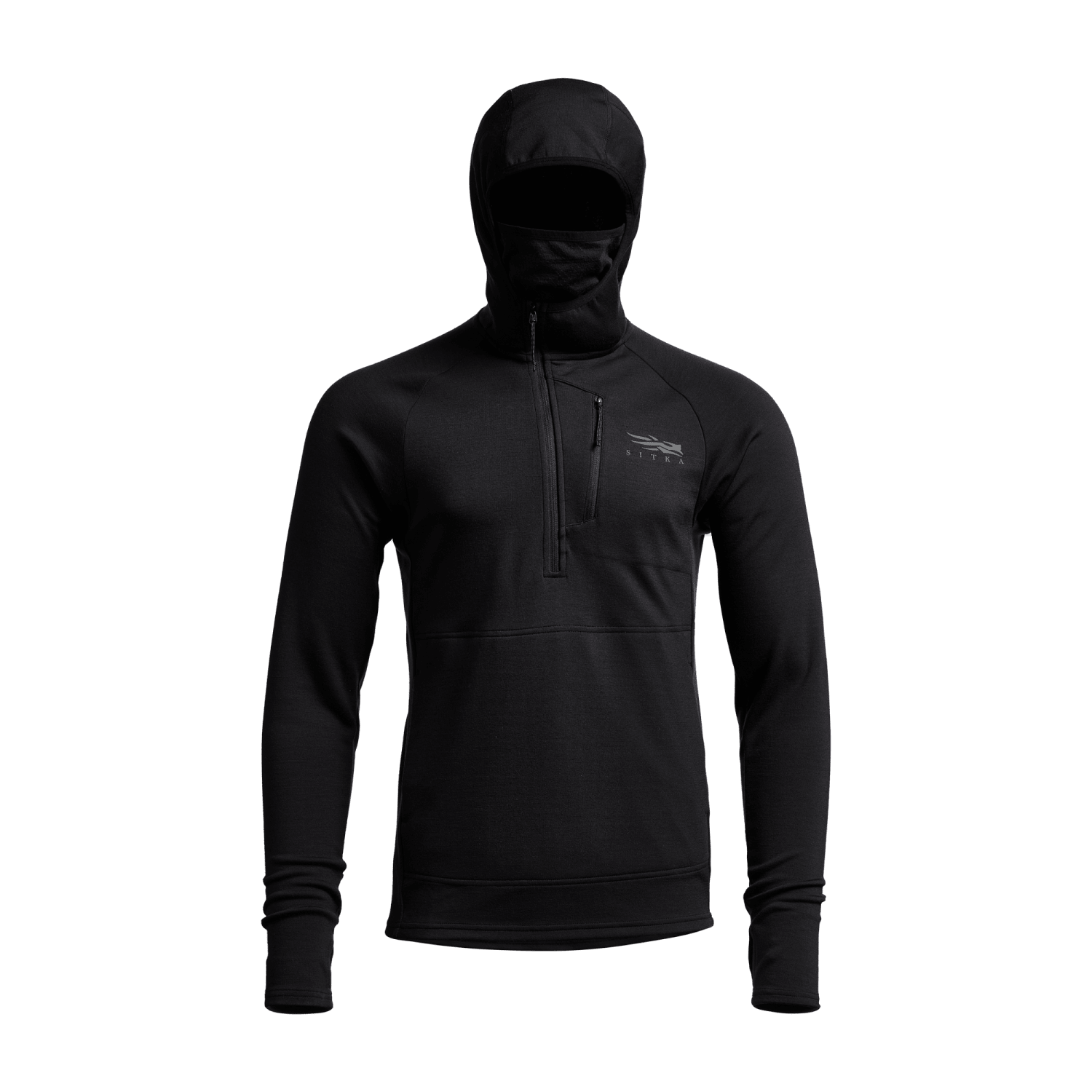 Core Merino 330 Hoodie SITKA Black M