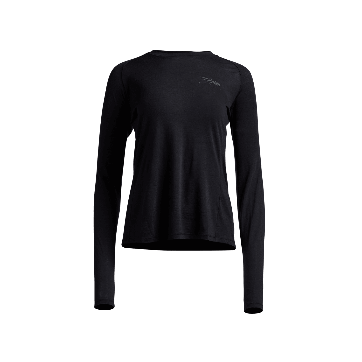 Women's Core Merino 120 LS Crew SITKA Black L