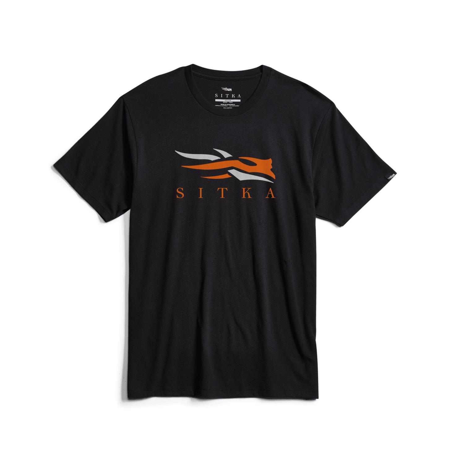 Icon Tee Black Orange XXL