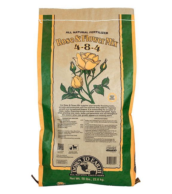Rose & Flower Mix, Organic | Marlé Worm Growers