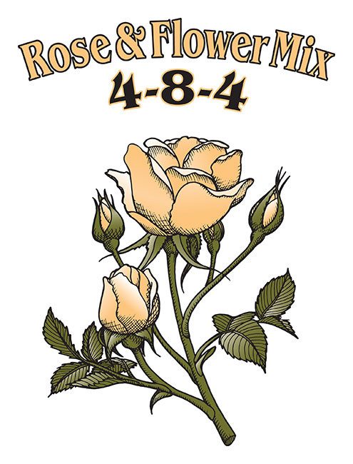 Rose & Flower Mix, Organic | Marlé Worm Growers
