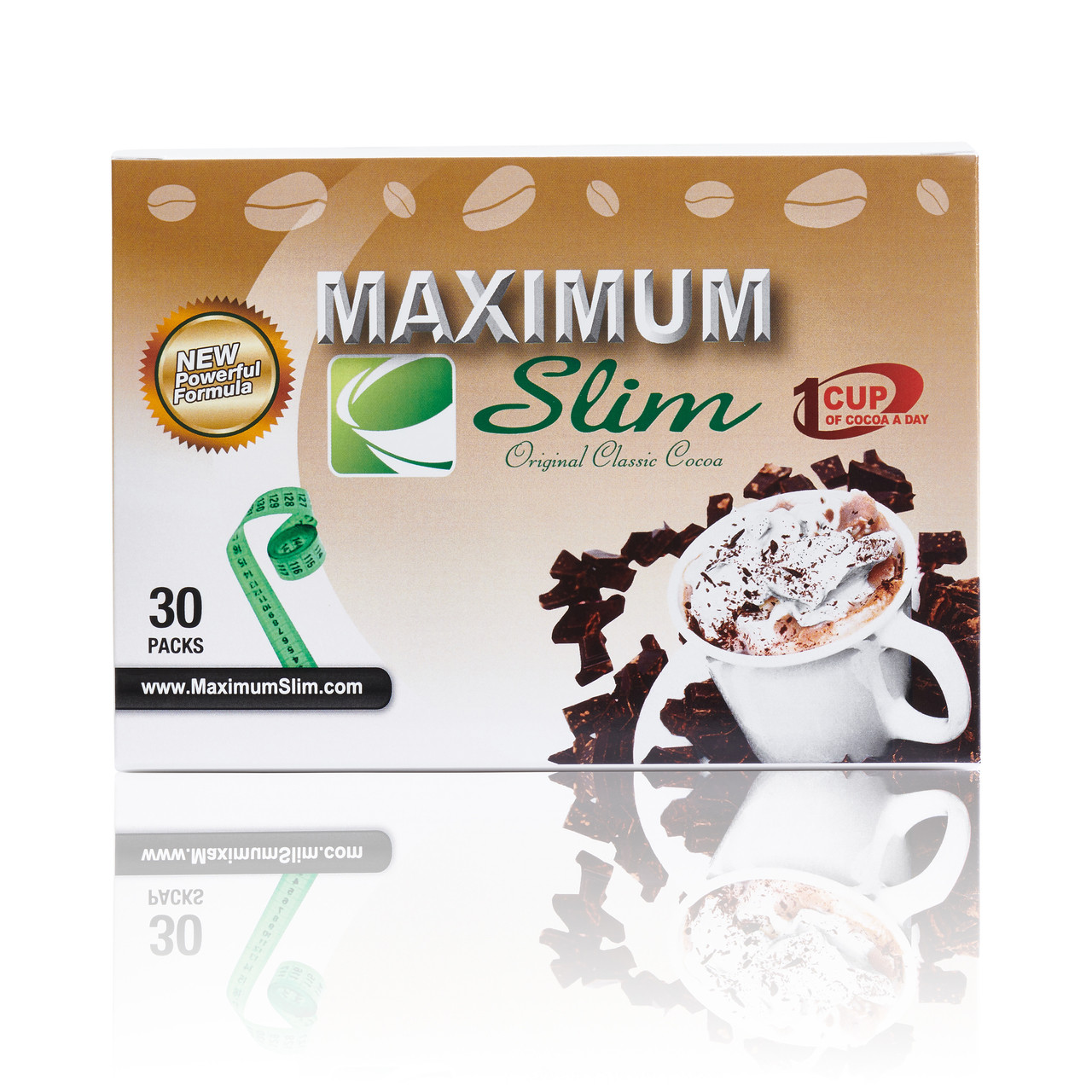 Maximum Slim Original Classic Cocoa | Delicious Drink Mix for a