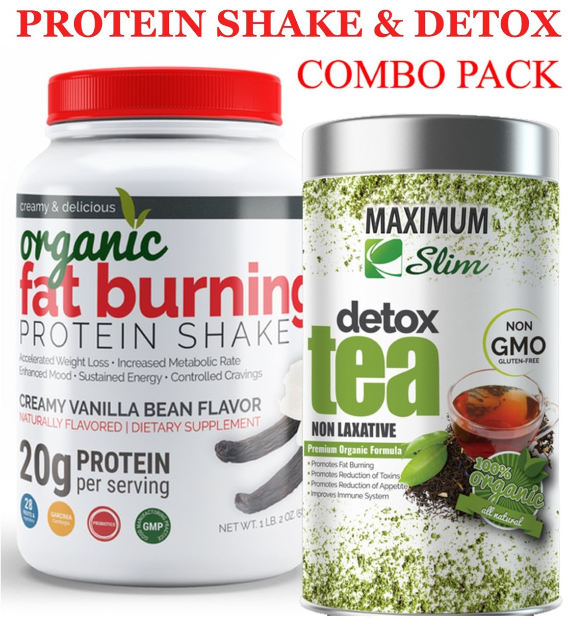 Protein Shake & Detox Kit MaximumSlim Health Products