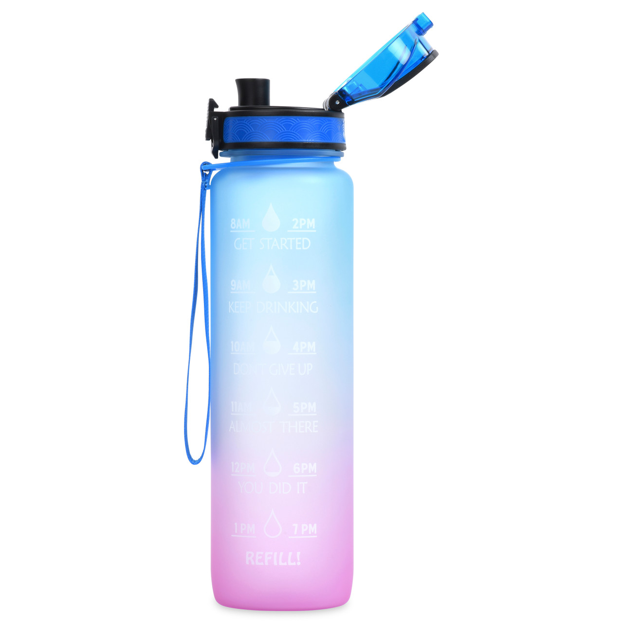 Hi-Health Motivational Water Bottle (32 oz)