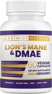 Lion’s Mane & DMAE Supplement - Maximum Slim | Supports Cognitive Function & Focus Lion’s Mane & DMAE Supplement - Maximum Slim | Supports Cognitive Function & Focus