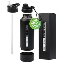 Stainless Steel Water Bottle with Hidden Compartment - Maximum Slim | Sleek & Functional Stainless Steel Water Bottle with Hidden Compartment - Maximum Slim | Sleek & Functional