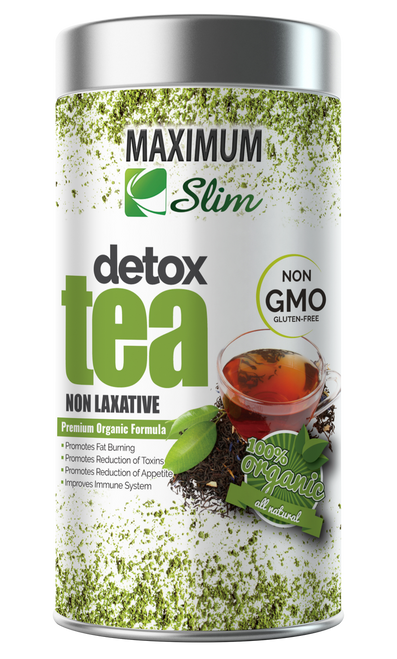 Maximum Slim ORGANIC DETOX Tea - MaximumSlim Health Products