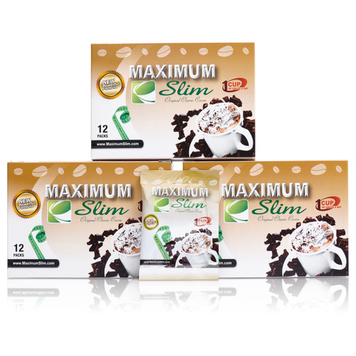 Maximum Slim Original Classic Cocoa (12 ct) | Delicious Drink Mix