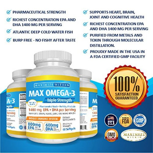 Max Omega-3 - MaximumSlim Health Products