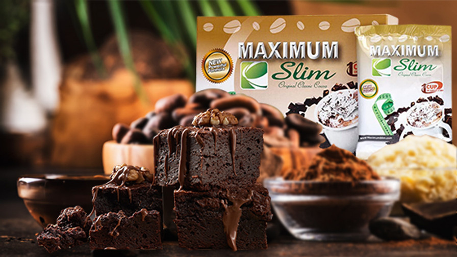 Protein-Packed Cottage Cheese Brownies with Maximum Slim Classic Cocoa Protein-Packed Cottage Cheese Brownies with Maximum Slim Classic Cocoa